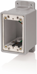 Wetguard Watertight Single Gang FD Box 26.0 Cubic Inch Capacity, NEMA 4/4X/12 IP66