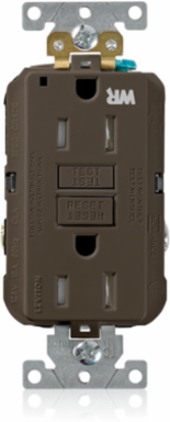 15 Amp SmartlockPro GFCI Outlet, Industrial Grade, Tamper-Resistant, Weather-Resistant