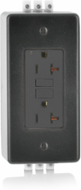 SmartlockPro GFCI Receptacle 20 Amp 125 Volt Hospital Grade DIN Rail Mount