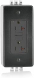 SmartlockPro GFCI Receptacle 20 Amp 125 Volt Hospital Grade DIN Rail Mount