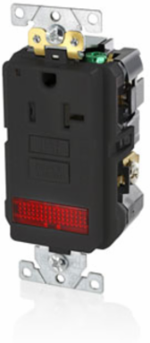 SmartlockPro GFCI Receptacle 20 Amp 125 Volt Tamper-Resistant with Pilot Light