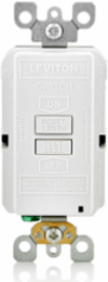 20 Amp Self-Test Blank Face GFCI Receptacle with LED Indicator Light