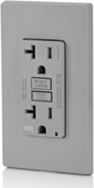 20 Amp Self-Test Weather-Resistant GFCI Outlet, 125 Volt, Tamper-Resistant