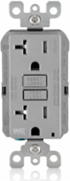 20 Amp Self-Test Weather-Resistant GFCI Outlet, 125 Volt, Tamper-Resistant
