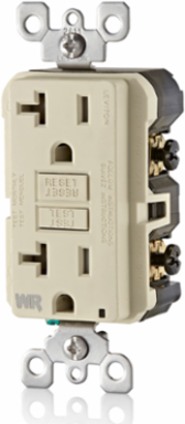 20 Amp Weather-Resistant GFCI Outlet, Tamper-Resistant, 125 Volt