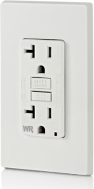 20 Amp Weather-Resistant Self-Test GFCI Outlet, Tamper-Resistant, 125 Volt