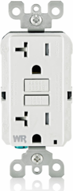 20 Amp Weather-Resistant Self-Test GFCI Outlet, Tamper-Resistant, 125 Volt