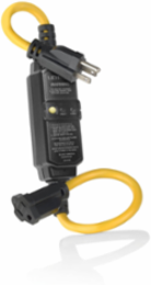 15 Amp GFCI Cord Set, 2 Foot, 14/3 SJTW, Automatic Reset