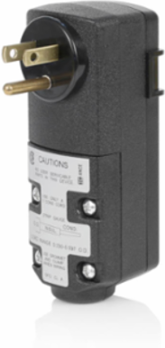 15 Amp GFCI Panel Mount, 120 VAC, Automatic Reset, Rainproof Design