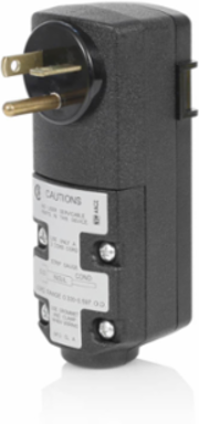 20 Amp GFCI Automatic Reset Plug, 120 VAC, Rainproof Design