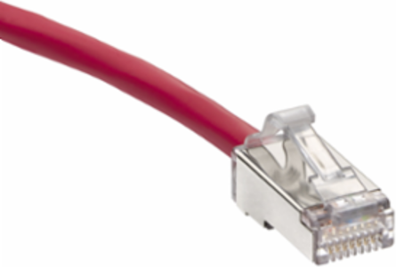 Cat 6A High-Flex Patch Cord 14 ft Red