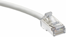 Cat 6A Small Diameter High-Flex Patch Cord 14 ft White