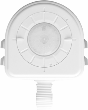 High Bay Fixture Mount Occupancy Sensor - 120-277V, PIR Technology, 42" Leads, White