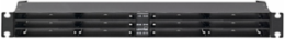 OPT-X UHDX Flat Fiber Panel, 1RU, 144 Ports, Black