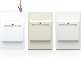 Hospitality Key Card Switch, Low Voltage, 24V, Color Change Kit, 20A Relay