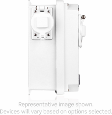 Dockhead Power Pedestal, Single-Phase Loop Bus Bar