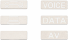 ATLAS-X1 Bulk Icons Pack of 72, Light Almond, RoHS Compliant