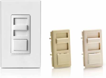 IllumaTech 0-10V Dimmer Switch, 10A Load Rating, 120/277VAC