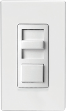IllumaTech Dimmer Switch, 150W LED/600W Incandescent, Slide Control, 120VAC