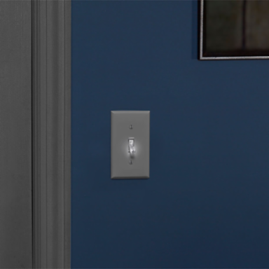 15 Amp Toggle LED Illuminated 3-Way Switch, 120 Volt, Residential Grade