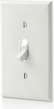 15 Amp LED Illuminated 3-Way Toggle Switch, 120 Volt, Residential Grade