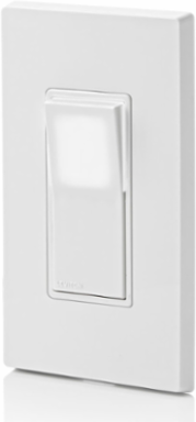Decora LED Illuminated Rocker Switch 15 Amp 120/277 Volt White