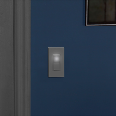 Decora LED Illuminated Rocker Switch 15 Amp 120/277 Volt White