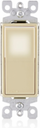 Decora LED Illuminated Rocker 3-Way Switch, 15 Amp, 120/277 Volt, Ivory