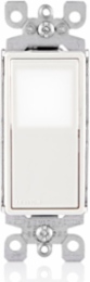 Decora LED Illuminated Rocker 3-Way Switch, 15 Amp, 120/277 Volt, White