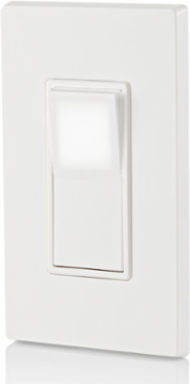Decora LED Illuminated 4-Way Rocker Switch 15 Amp 120/277 Volt