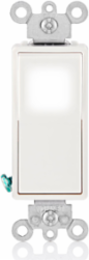Decora LED Illuminated 4-Way Rocker Switch 15 Amp 120/277 Volt
