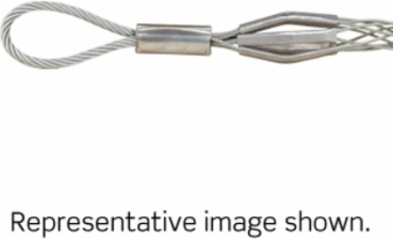 Flexible Rope Eye Pulling Grip, Light Duty, 1.25-1.49 Inch Cable Dia., 5,800 lbs Break Strength