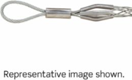 Flexible Rope Eye Pulling Grip, Light Duty, 1.25-1.49 Inch Cable Dia., 5,800 lbs Break Strength