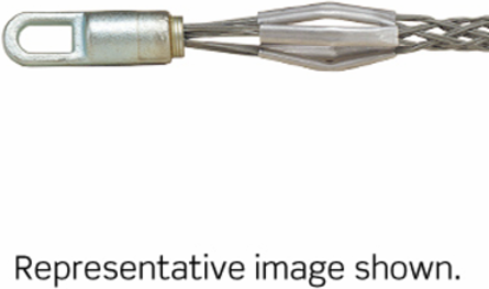 Heavy Duty Closed Mesh Pulling Grip, Rotating Eye, 0.750-0.990 Inch Cable Dia., 32 Inch Length