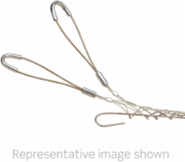 Support Grip 2.00-2.50 Inch Stainless Steel, 3260 LBS Breakload, 19.5 Inch Mesh Length