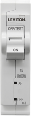 15A 1-Pole Smart AFCI Circuit Breaker with Remote Control, 120 VAC