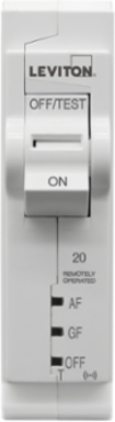 20A Smart AFCI/GFCI Circuit Breaker, 1-Pole, 120 VAC, Plug-On, Remote Control