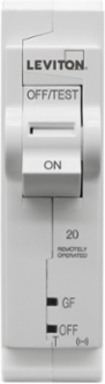 20A Smart GFCI Circuit Breaker 1-Pole 120 VAC, Plug-On, 10 KA Rating