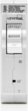 30A 1-Pole GFCI Thermal Magnetic Branch Circuit Breaker