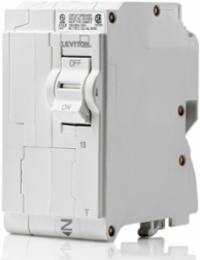 15A 2-Pole Thermal Magnetic Circuit Breaker, RoHS Compliant, 120/240V