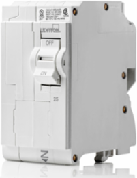 25A 2-Pole Hydraulic Magnetic Circuit Breaker 120/240VAC, 10KA Short Circuit Rating