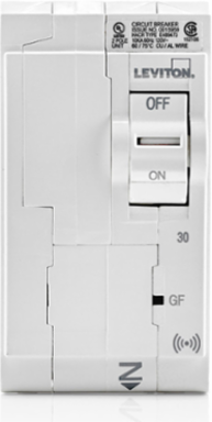 30A 2-Pole Smart GFPE Circuit Breaker with Hydraulic Magnetic Trip, 120/240V, 10 KA