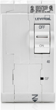 40A 2-Pole GFPE Hydraulic Magnetic Circuit Breaker 120/240V, 10 KA