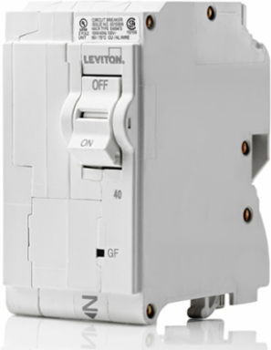 40A 2-Pole GFPE Hydraulic Magnetic Circuit Breaker 120/240V, 10 KA