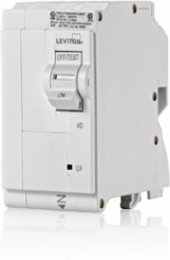 40A 2-Pole GFCI Circuit Breaker, 120/240V, Hydraulic Magnetic Trip, 10 KA Rating