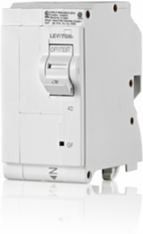 40A GFCI 2-Pole Circuit Breaker, 10KA Rating, 120/240V, -40°C to 85°C