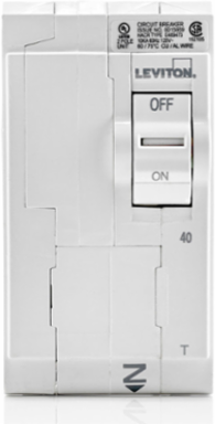40 Amp 2-Pole Thermal Magnetic Circuit Breaker, 120/240V, Plug-On Installation