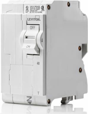 40 Amp 2-Pole Thermal Magnetic Circuit Breaker, 120/240V, Plug-On Installation