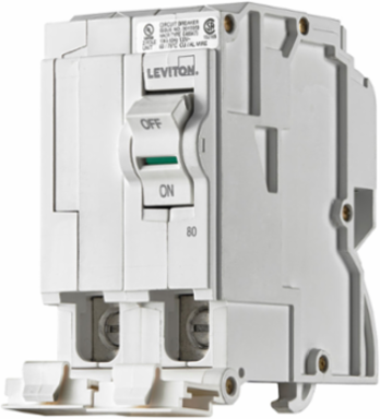 80A 2-Pole Hydraulic Magnetic Circuit Breaker 120/208V and 120/240V