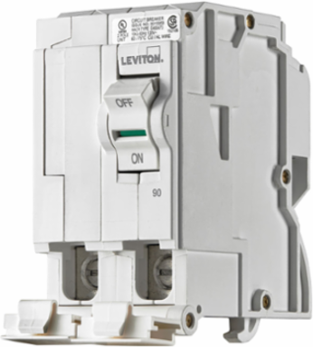 90A 2-Pole Hydraulic Magnetic Circuit Breaker 120/208V & 120/240V